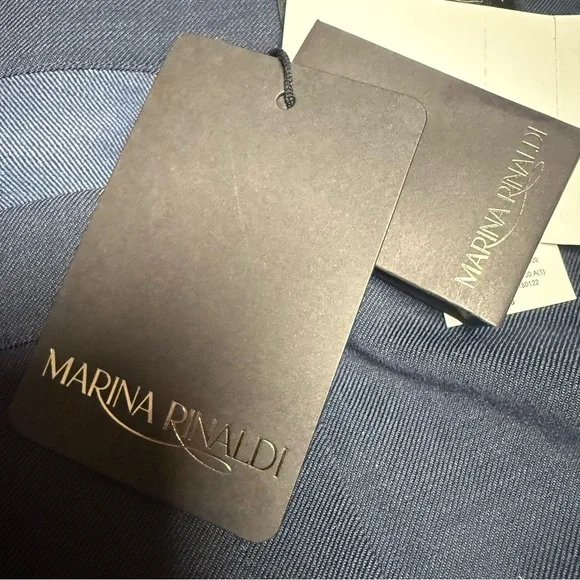 Marina Rinaldi Blue Women's Trousers